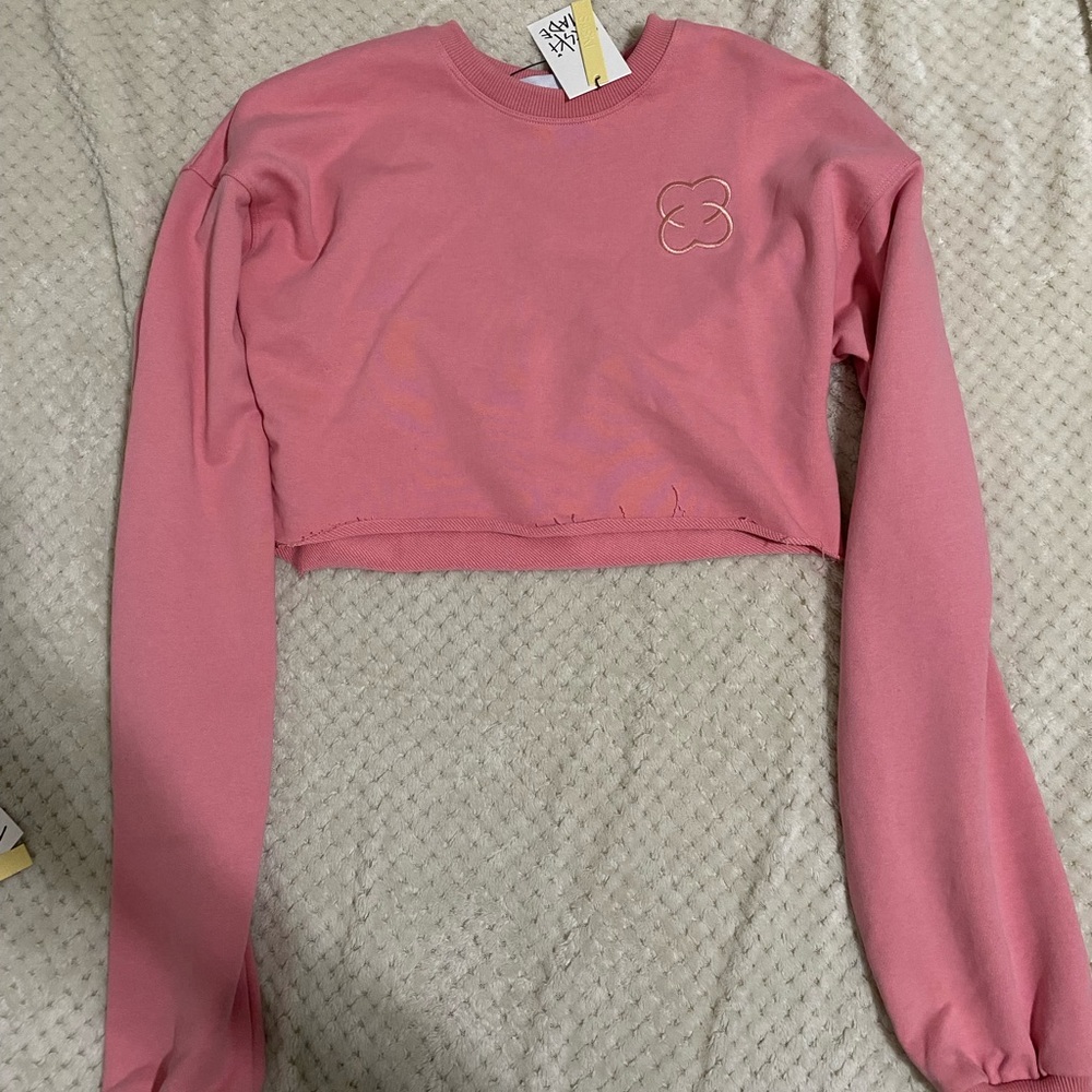 Saski Sweatshirt Crop Top